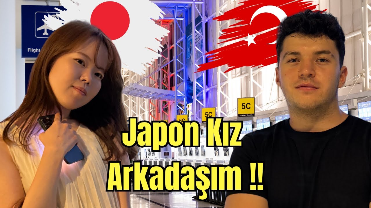 Japonya'ya Girişte SORGUYA ALINDIM!! Japon Kız Arkadaşım Kurtardı
