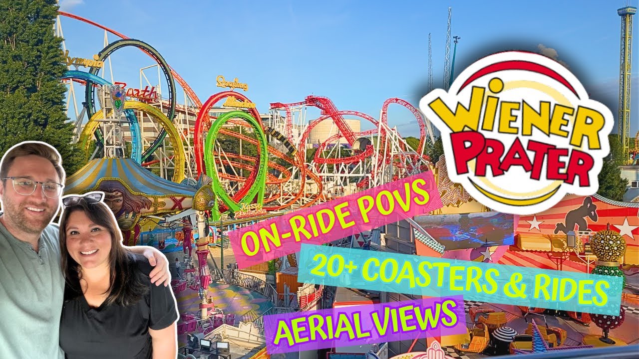 First visit to Wiener Prater in Vienna | With On-Ride POVs