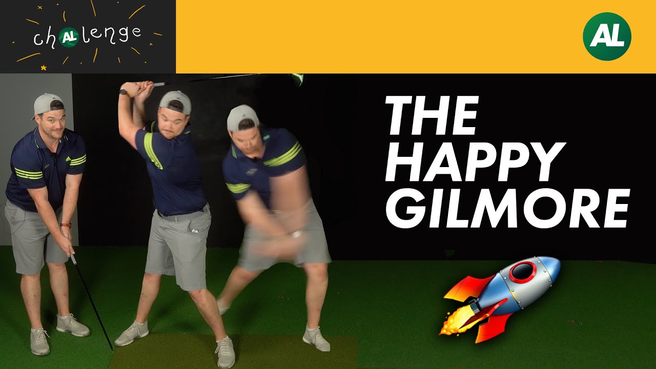 THE HAPPY GILMORE CH-AL-LENGE...AMAZING RESULTS!!