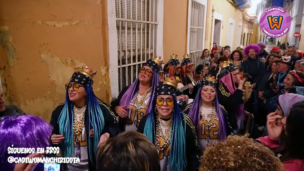 4- CORONACIÓN - Las Queen - Chirigota Cadiwoman 2026