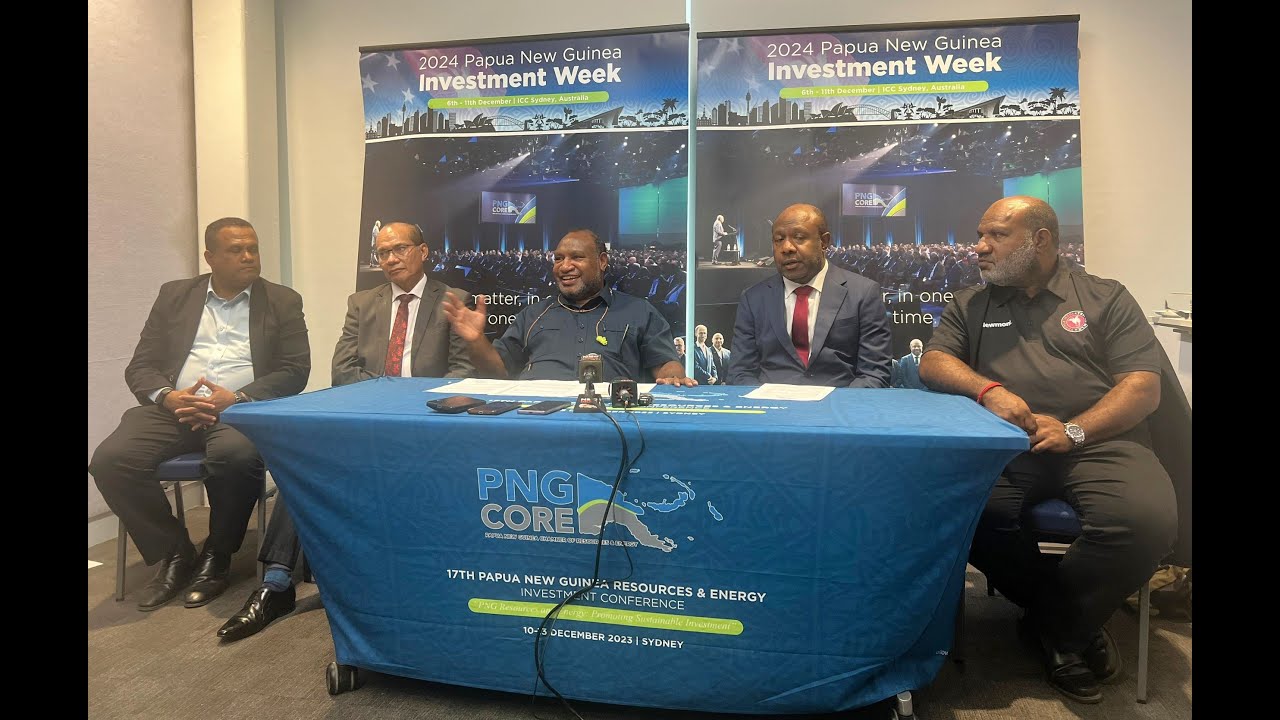 Prime Minister Marape launches 2024 Papua New Guinea Investment Week