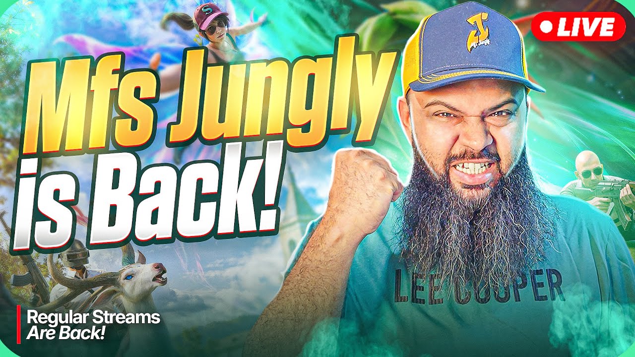LIVE VERTICAL 🔥 Jungly is Back Again in the Nimbus Island 🌿 PUBG Mobile 4.2 Update