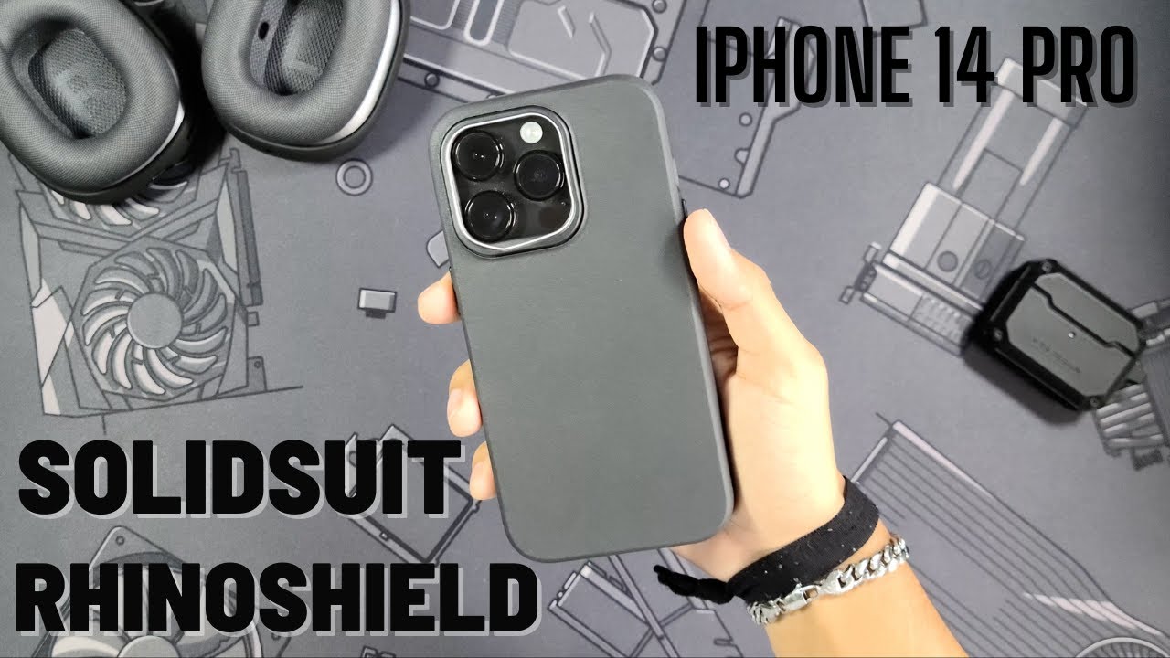 iPhone 14 Pro - Rhinoshield Solidsuit Classic Black Unboxing & Review (Is It The Same Solidsuit?)