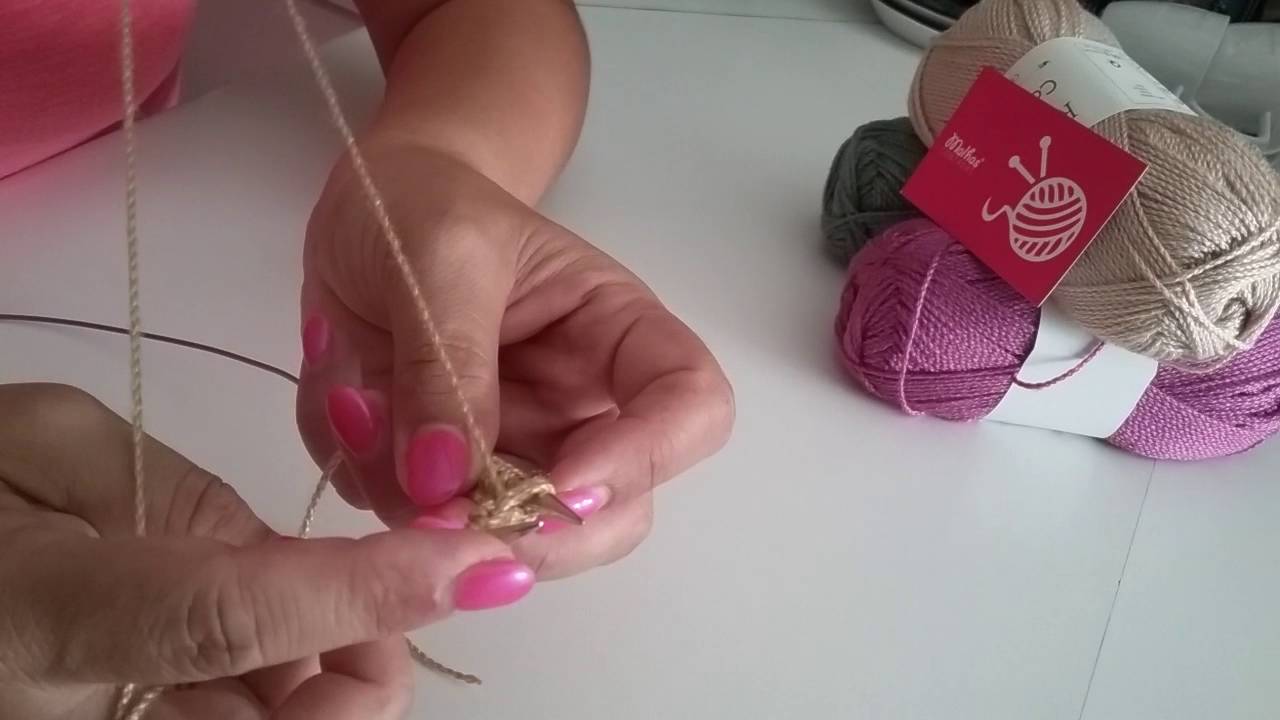 Ponto de tricô muito original