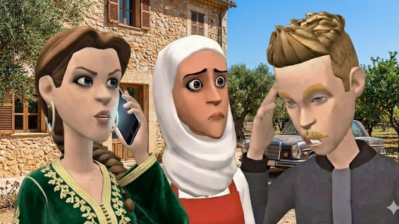 نورية  سمح فيها ياسين 😱 وسهام بغات طير من تليفون بغات تخلاق 