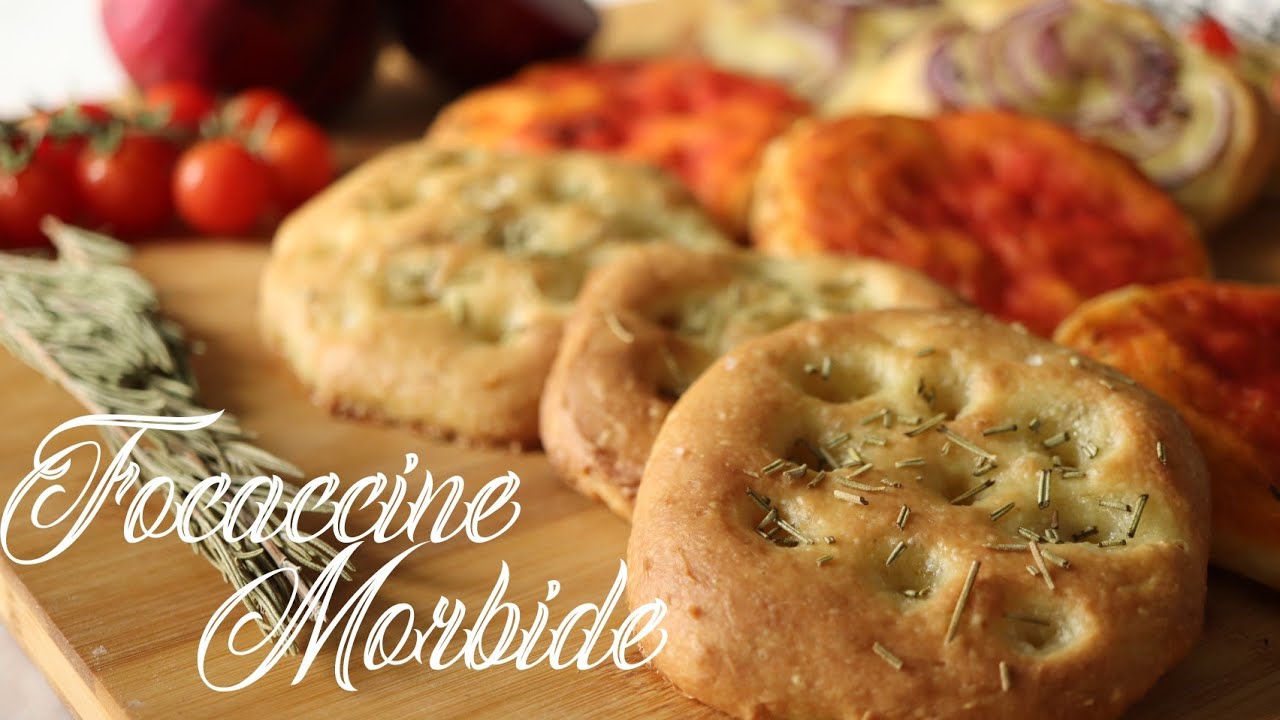 FOCACCINE morbide tipo ESSELUNGA | facili, senza impasto | VEGAN