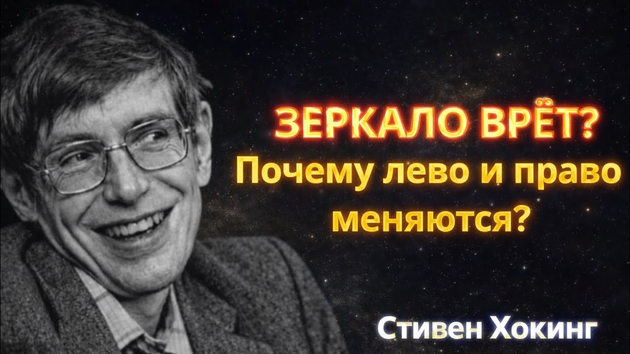 Почему зеркало «переворачивает» нас? Тайна лево-право