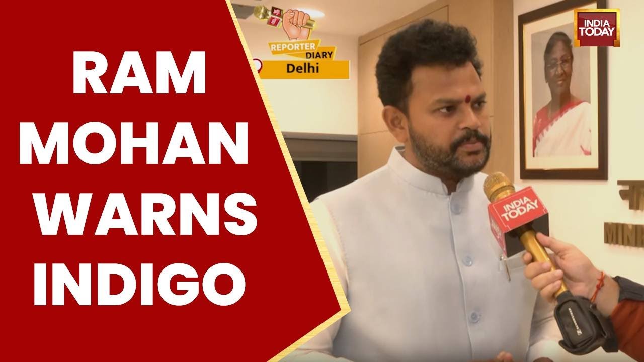 Civil Aviation Minister Ram Mohan Naidu Warns Indigo: 'Heads Will Roll' Over Flight Chaos