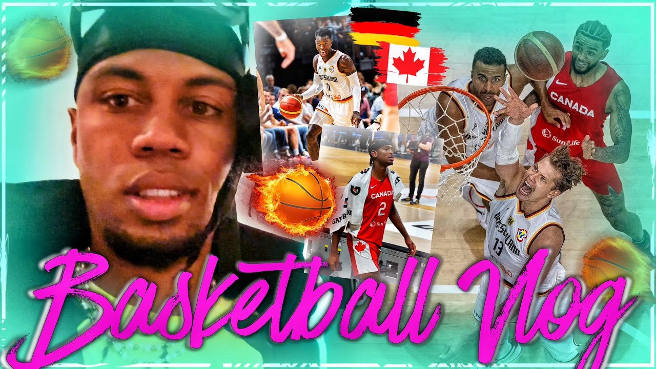 WM-TEST DEUTSCHLAND VS KANADA VLOG🏀 mit DENNIS SCHRÖDER, SHAI GILGEOUS ALEXANDER & CO.! 😍VLOG #188