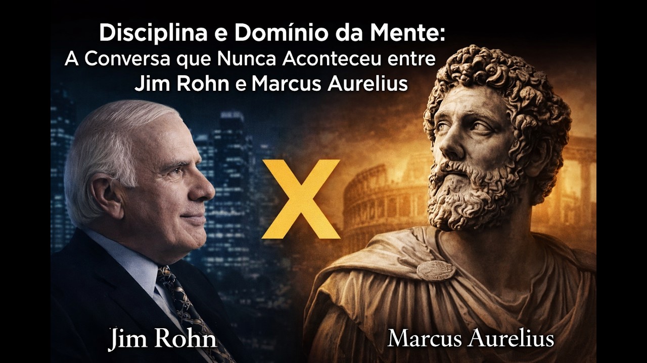 Disciplina e Domínio da Mente: A Conversa que Nunca Aconteceu entre Jim Rohn e Marcus Aurelius