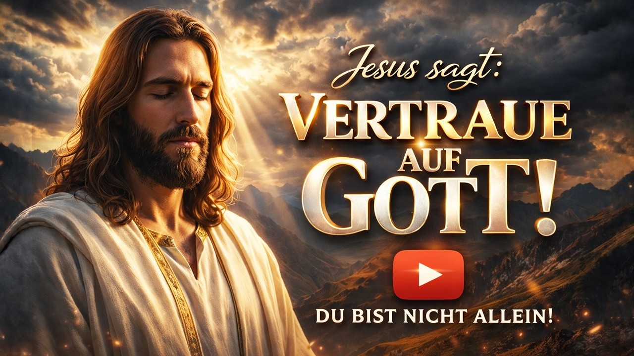 VERTRAUE AUF DEN HERRN, denn Er kommt niemals zu spät und handelt zur rechten Zeit