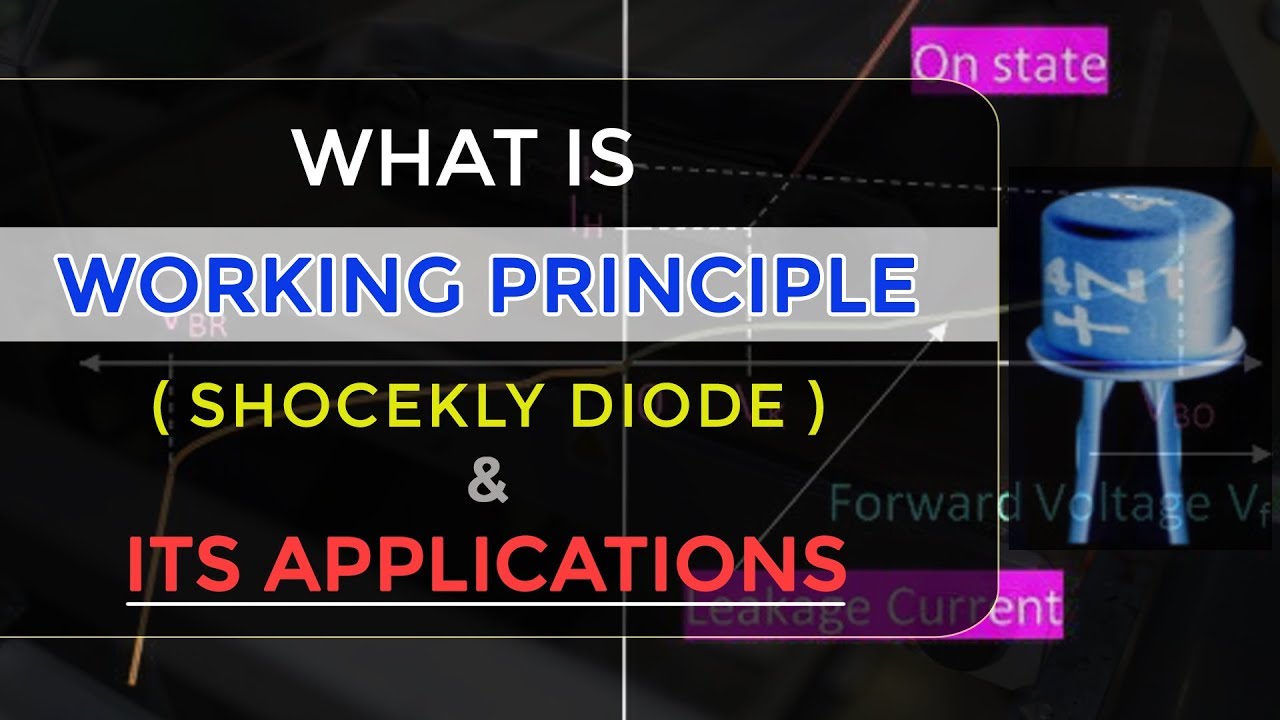 What is Working Principle of Shockley Diode & its Applications | Thyristors | Electronic Circuits