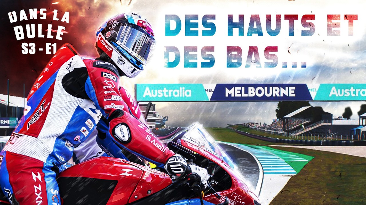 Première course avec la ZXMOTO 🔵⚪🔴 Dans La Bulle S3-E1