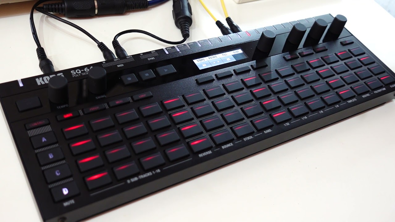 KORG SQ-64 マシンライブ・徹底解説 by yasushi.k