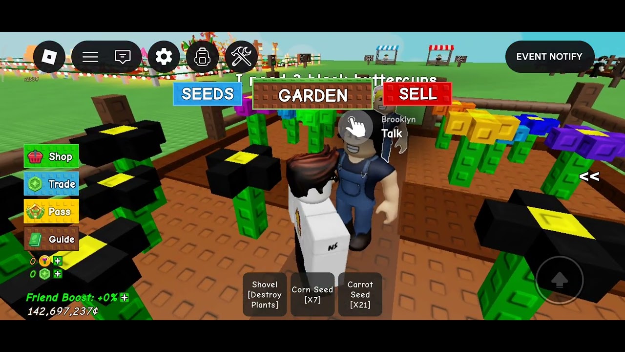Cek kebun GAG(grow a garden)