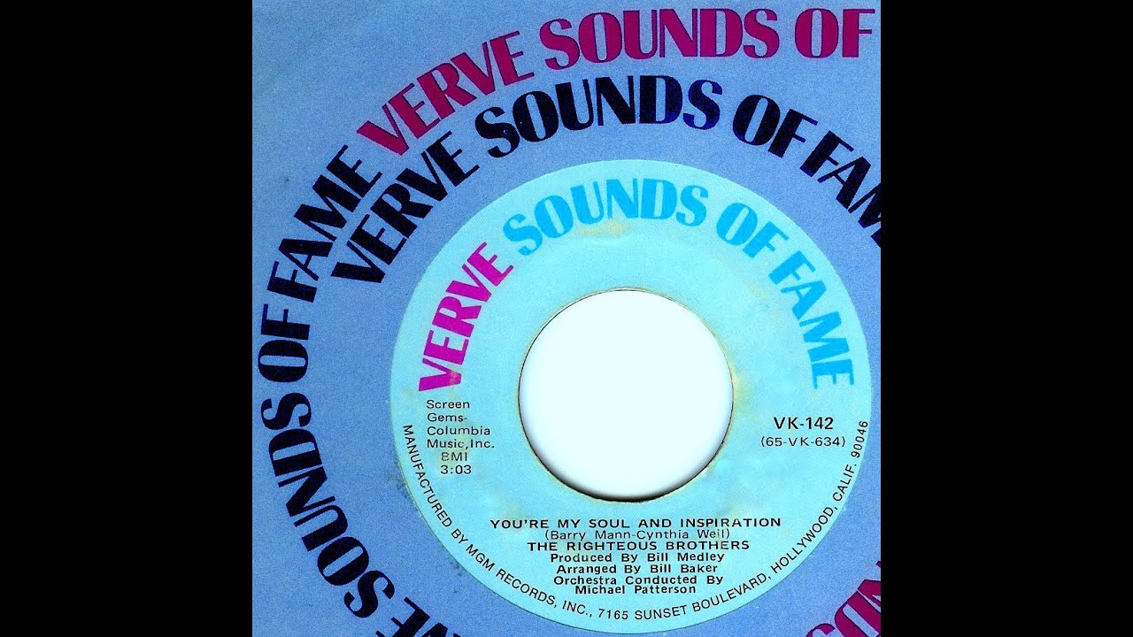 Righteous Brothers - SOUL & INSPIRATION  (Rare Alternate Version) - United Recording - (1965)