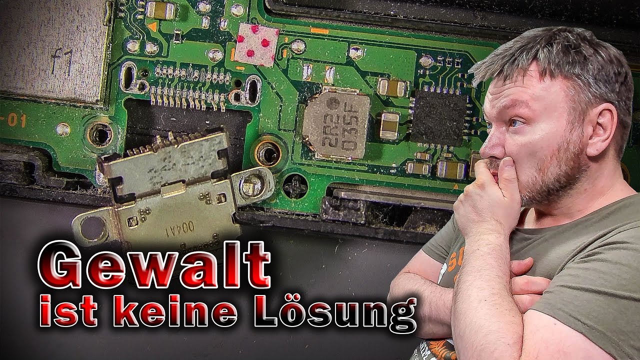 Nintendo Switch USB-C Massaker bis es bricht | PCB Solder Berlin Repair