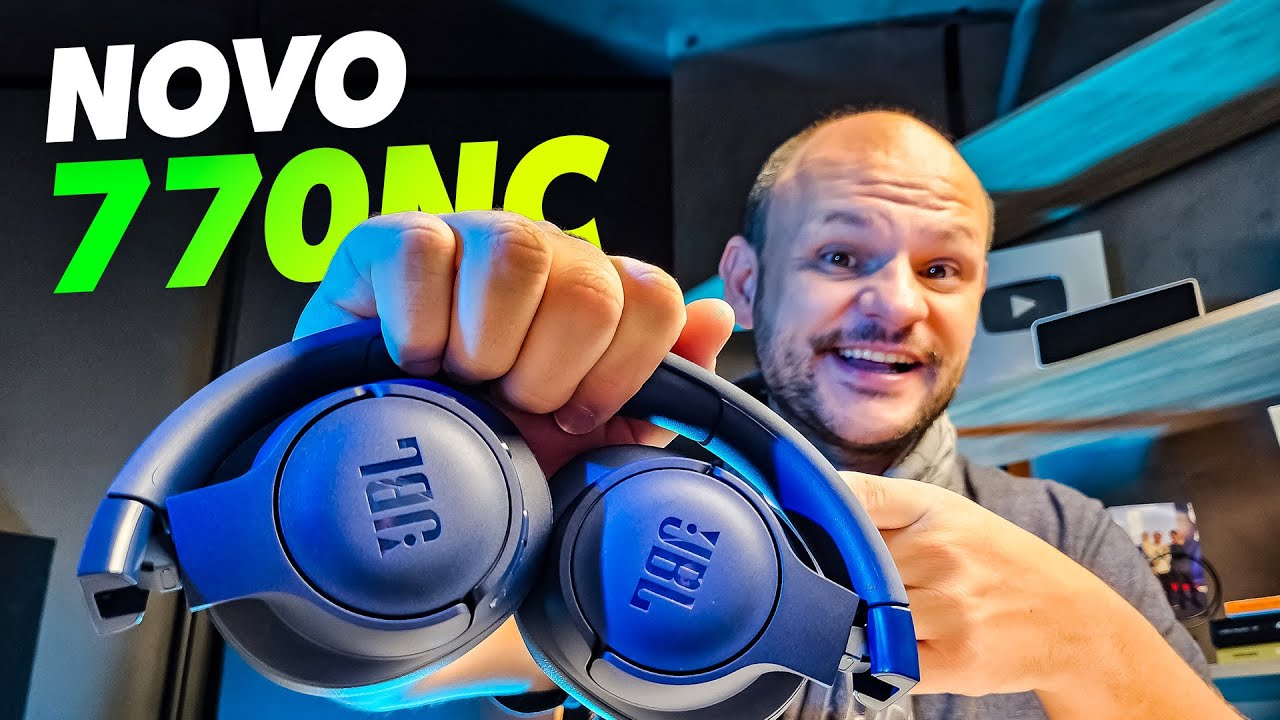 Headphone JBL Tune 770NC com ANC