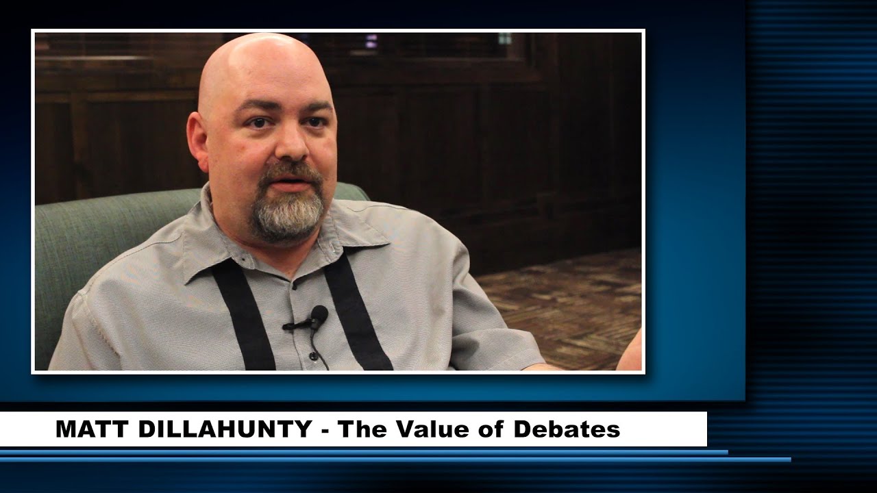 Matt Dillahunty - The Value of Debates