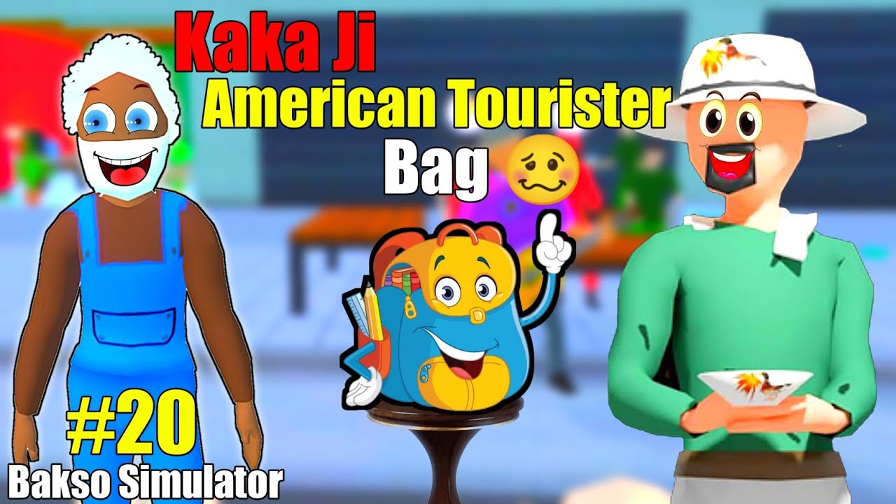 i Found American Tourister Bag in Bakso Town 😊 Kaka Ji Ne Mujhe Bag Diya 😊 Bakso Simulator 🍜 #flenco