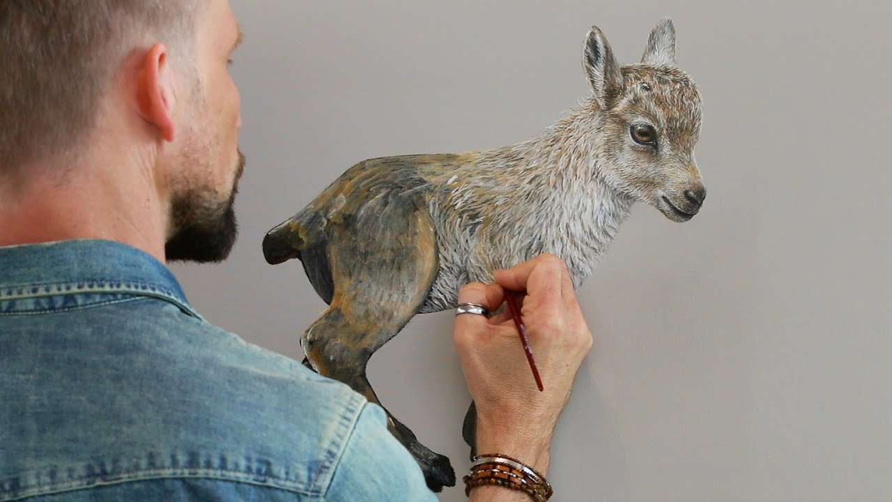 Making of Sky is the Limit | a painting by Marcel Witte
