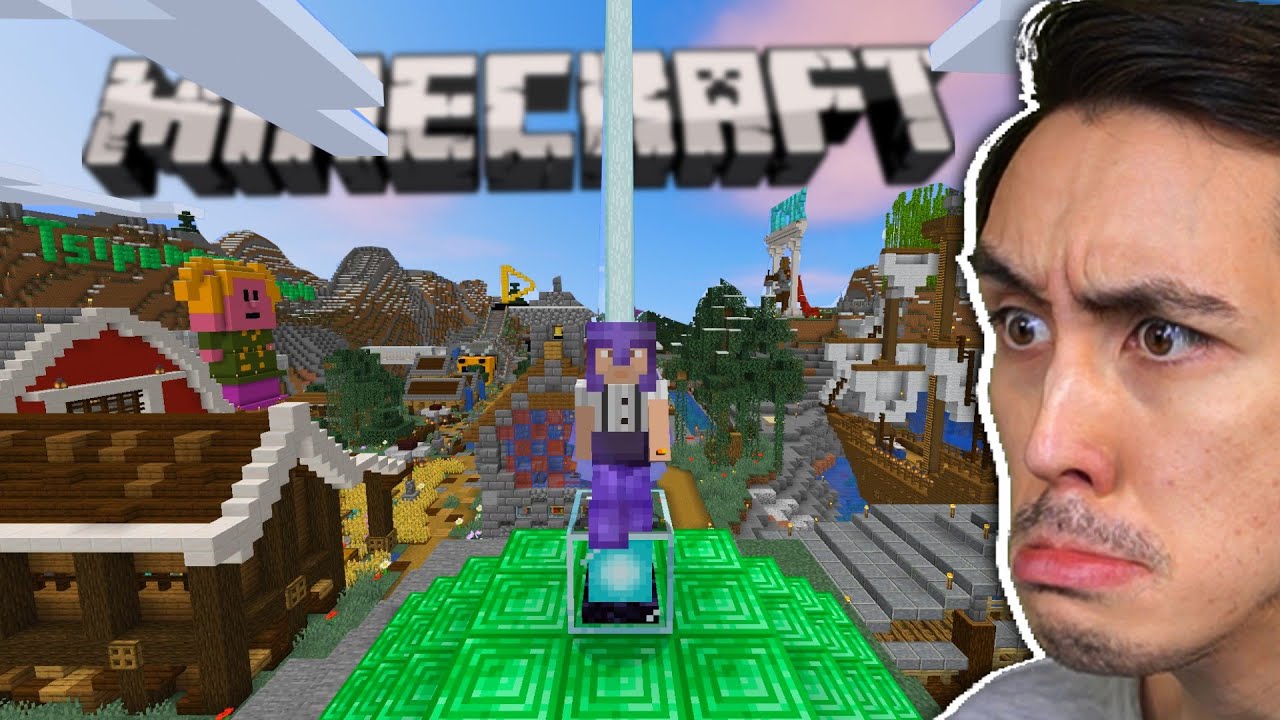 Jaoin mun Minecraft-maailman teille!