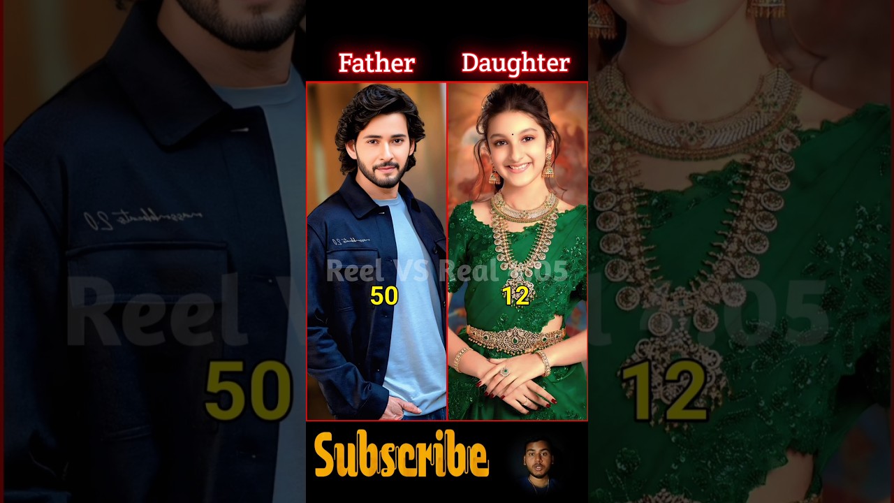South actor father 😘 daughter age✨💗(Part-8)