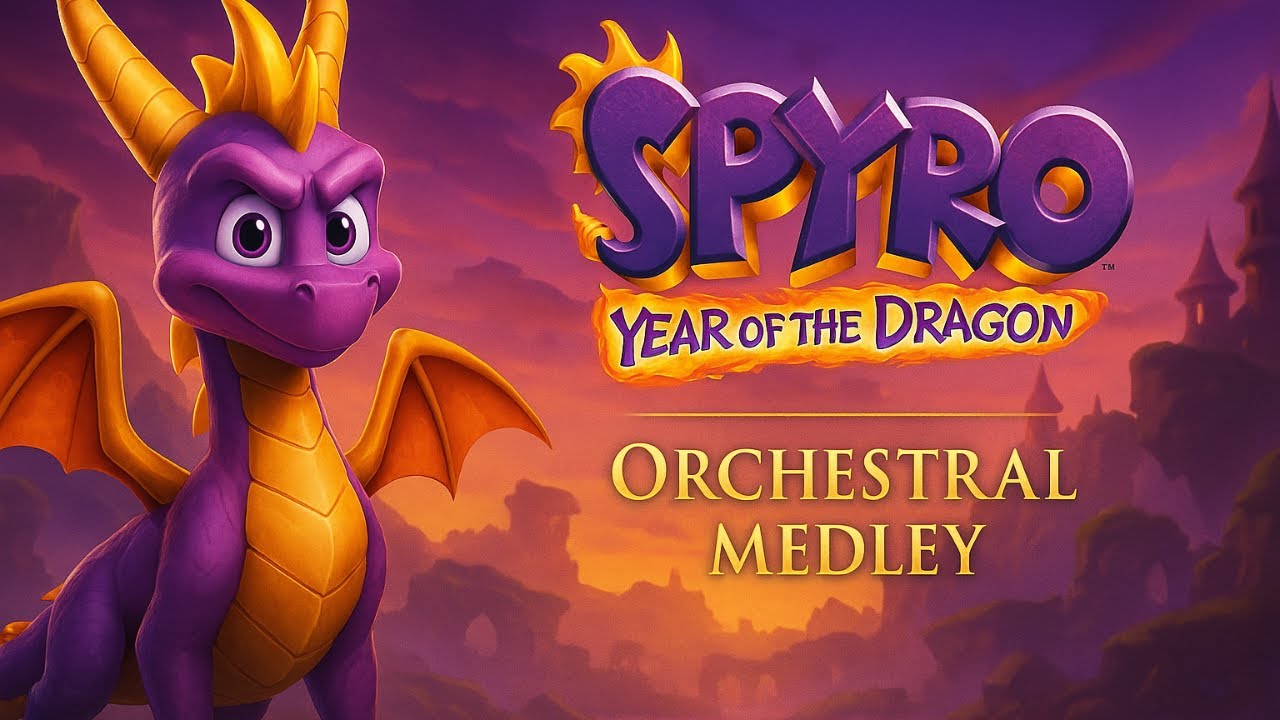 Spyro 3: Year of the Dragon in Concert – A Cinematic Experience | Conducted by Tom Hillary 🎥