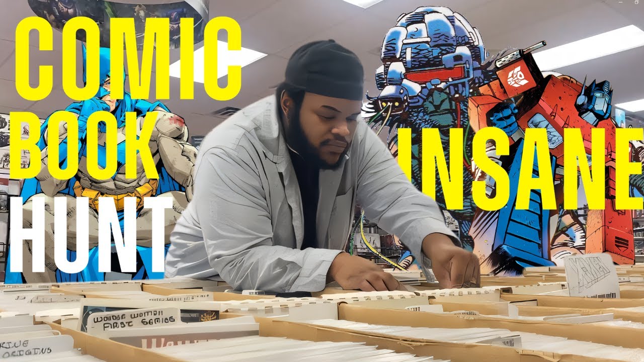 This Comic Hunt Was Absolutely INSANE | Comic Vlog