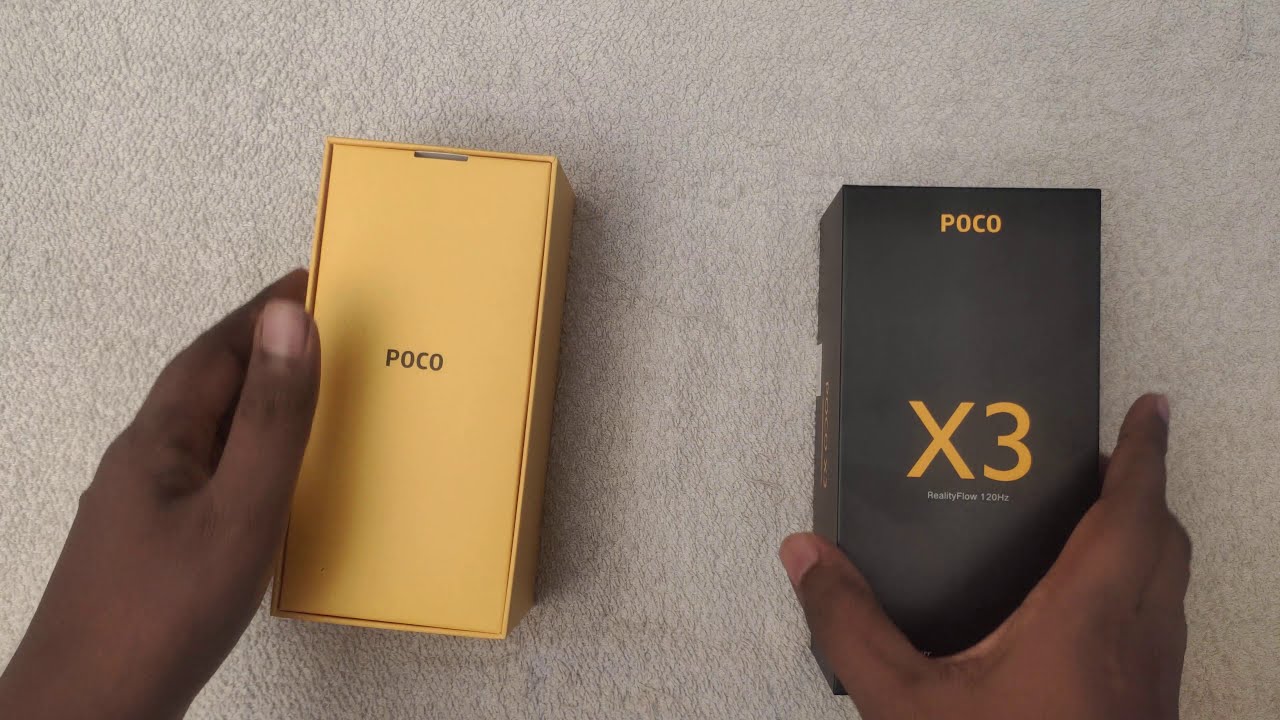 Poco X3 Unboxing and Installation | E4U
