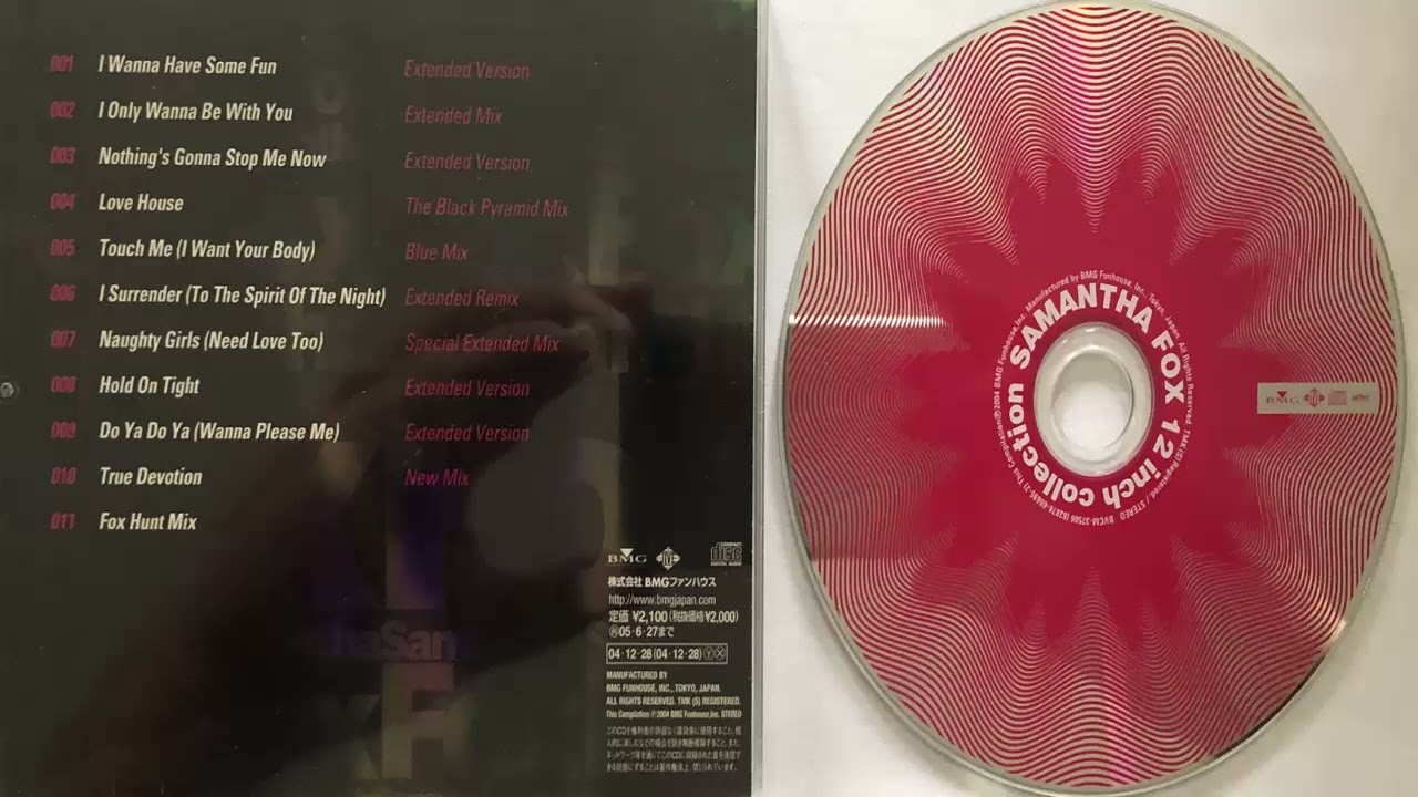 Samantha Fox True devotion (New Mix) (1987) (CD Import)
