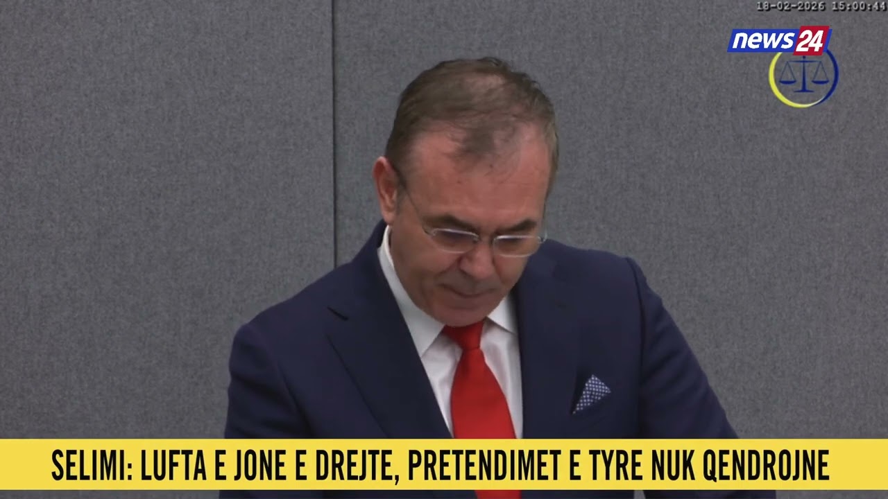 Gjyqi në Hagë, Rexhep Selimi: Akuzat janë të pabazuara, UÇK-ja luftoi për liri dhe mbijetesë