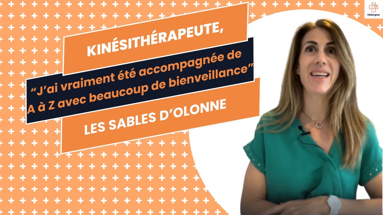 Kinésithérapeute : un professionnel de santé rejoint son cabinet paramédical en Vendée