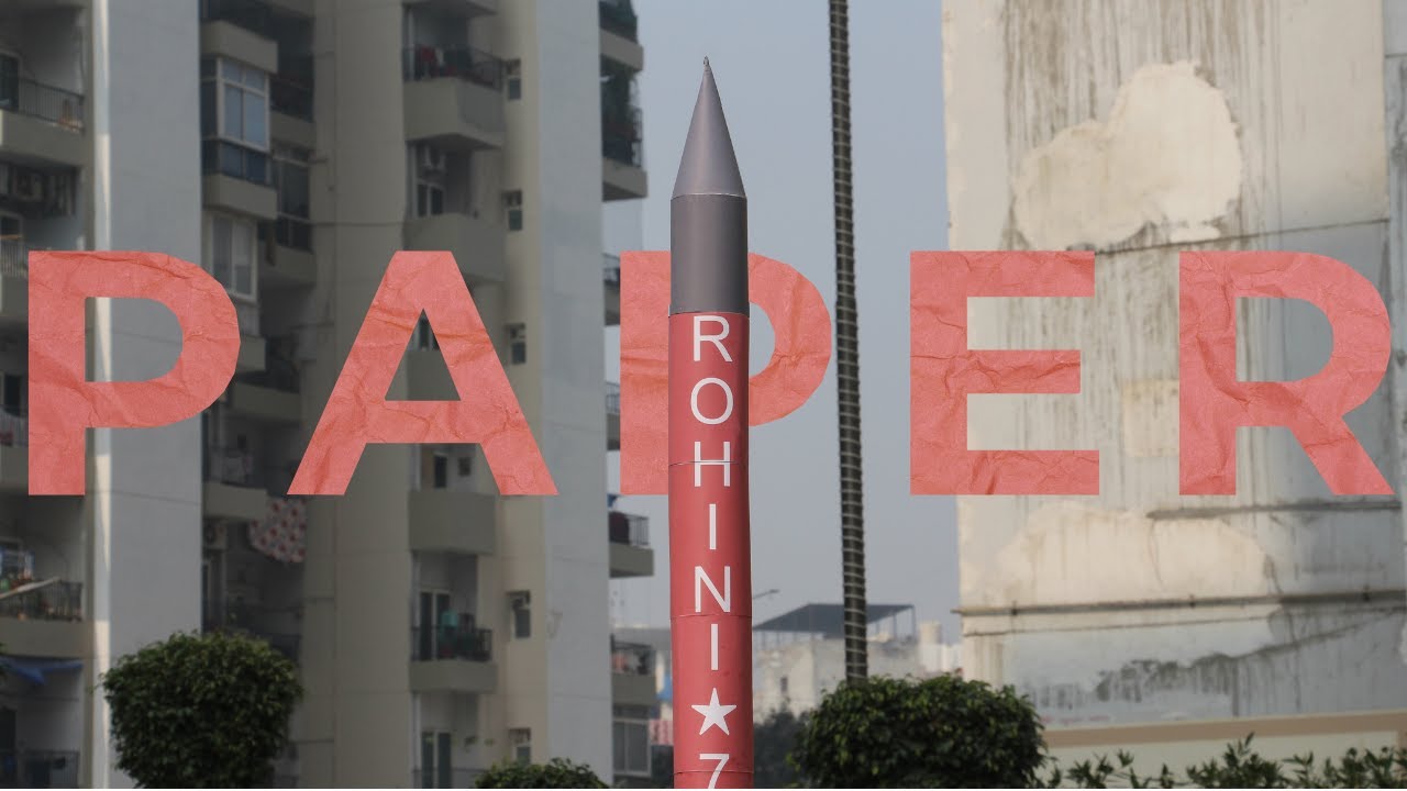 6 Hours in 8 Minutes | India’s First Rocket | 1:1 Papercraft