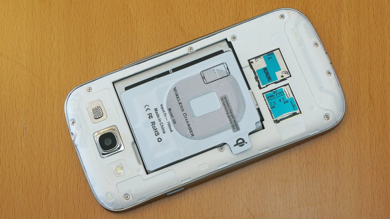 Samsung Galaxy S3 Wireless Charging with Standard Back Cover