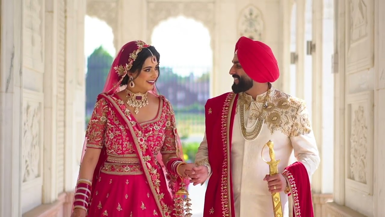 Harnoor & Govind | Guru Nanak Darbar Gurdwara | London | Asian Sikh Wedding Cinematography