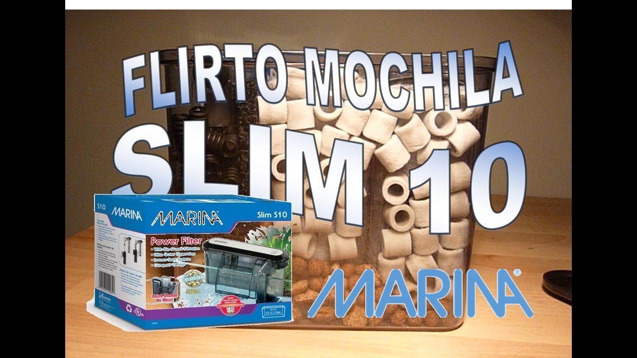 FILTRO SLIM 10 MARINA ANALISIS Y LIMPIEZA