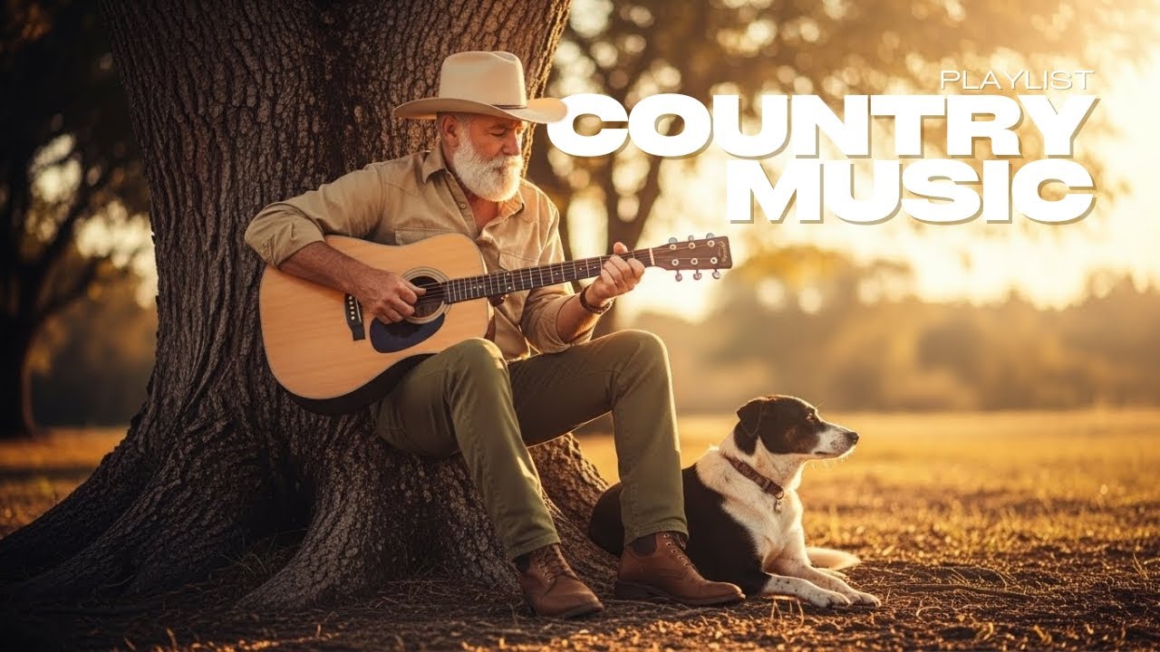 Country Skies and Acoustic Strings: Relaxing Sunset Playlist