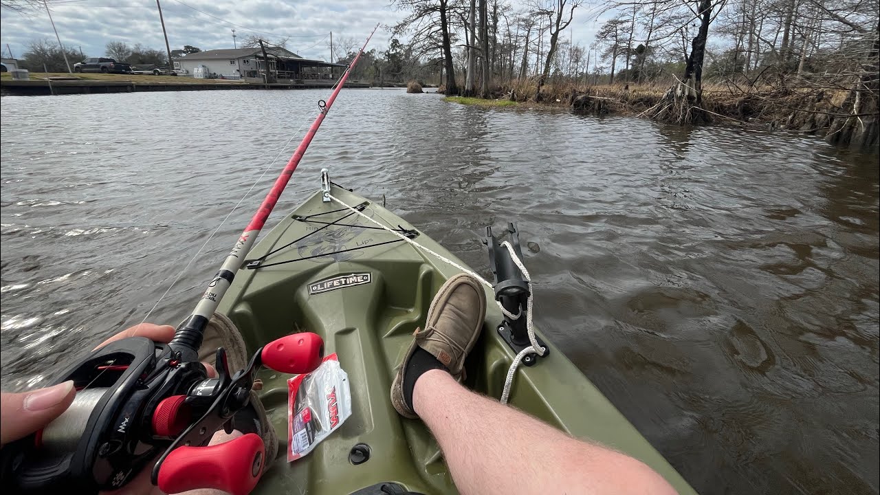 Kayak fishing ￼