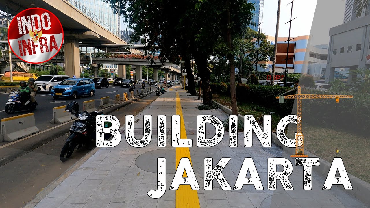 Building Jakarta: Over 3.5km of new sidewalks! 🇮🇩
