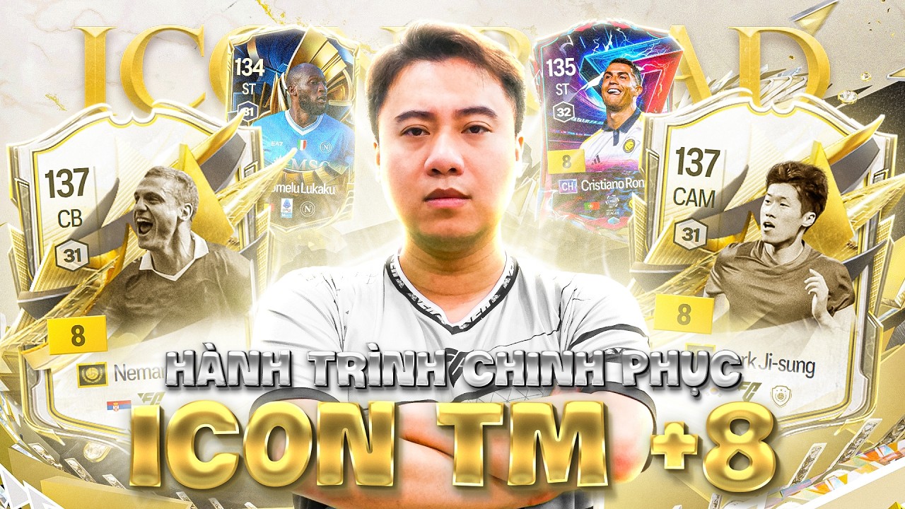 Vodka Quang | Hành trình chinh phục ICON TM +8 cùng bộ đôi quỷ đỏ Vidic & Park Ji Sung