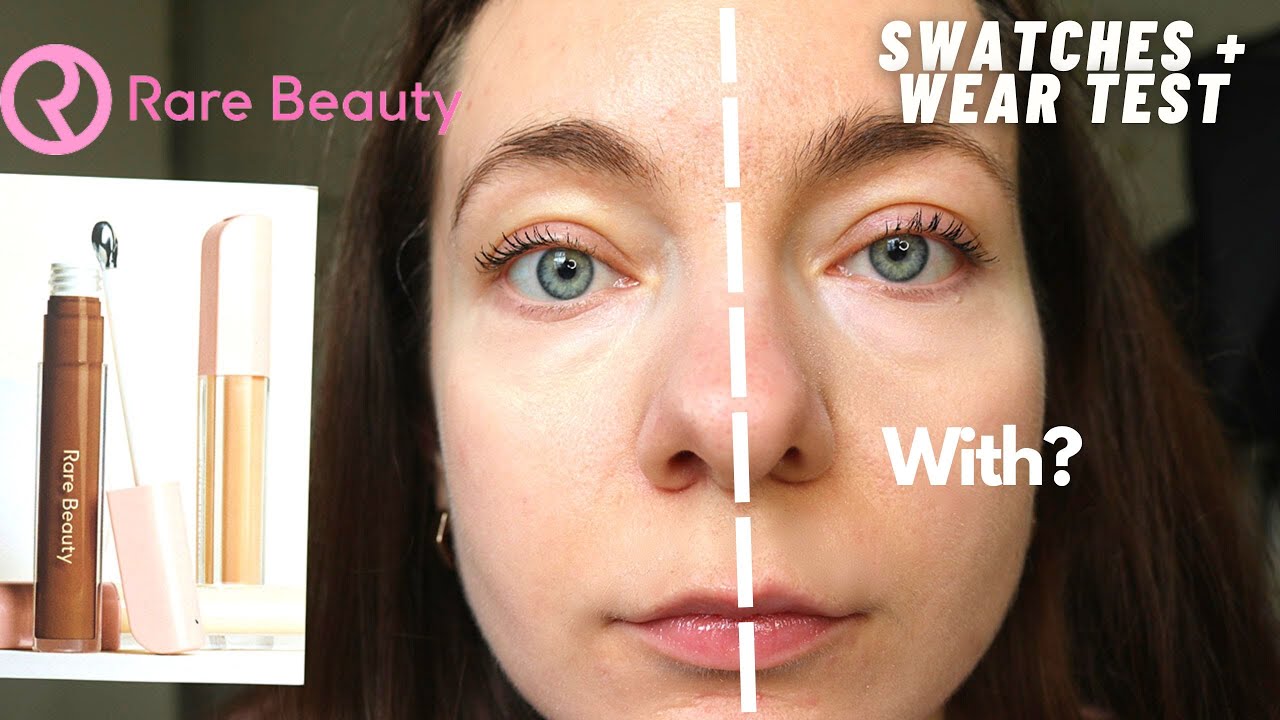 Testing Positive Light Under Eye Brightener by Rare Beauty + Swatches + Wear Test | Vicky Bubbles