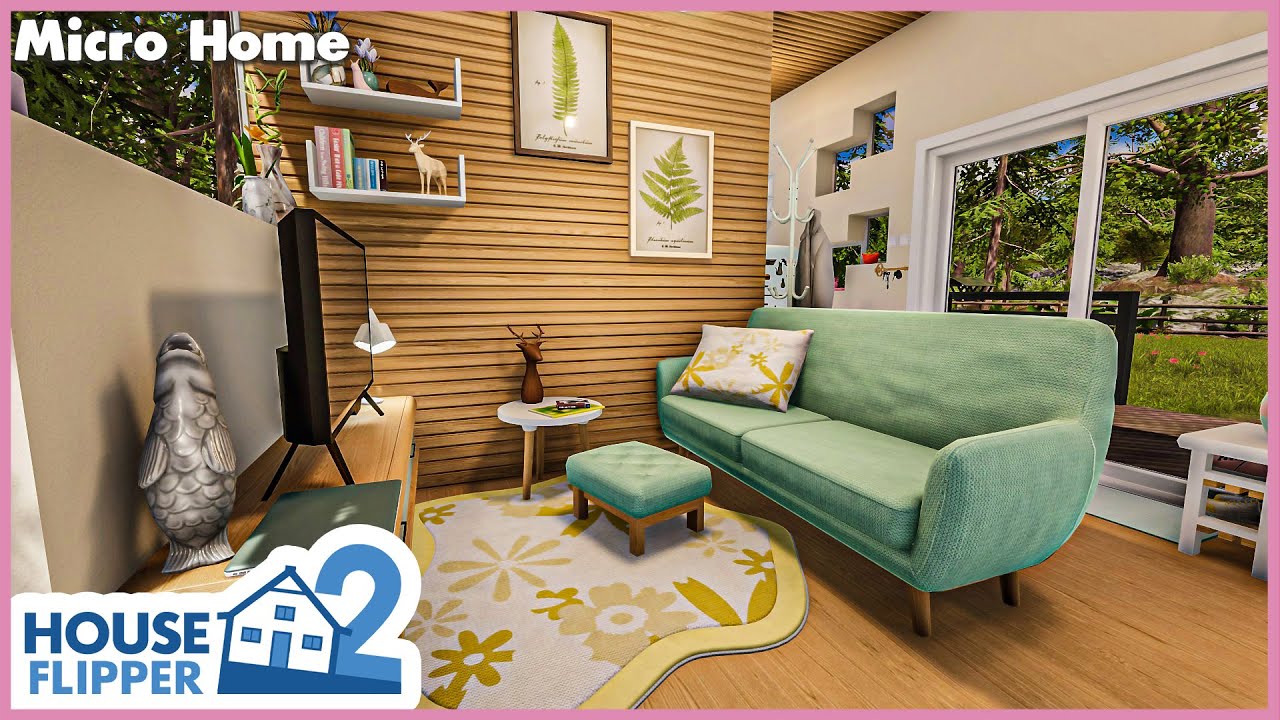 Micro Home | House Flipper 2 Sandbox Mode - Build and Tour