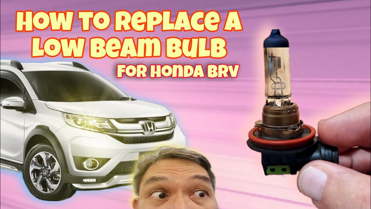 How to Replace the Low Beam Headlight with LED Lamp for Honda BRV (FIL) / EnDIYneer
