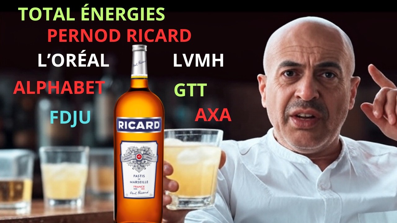 TOTAL ÉNERGIES ~FDJU ~ L'ORÉAL ~ GTT ~ PERNOD RICARD ~ ALPHABET