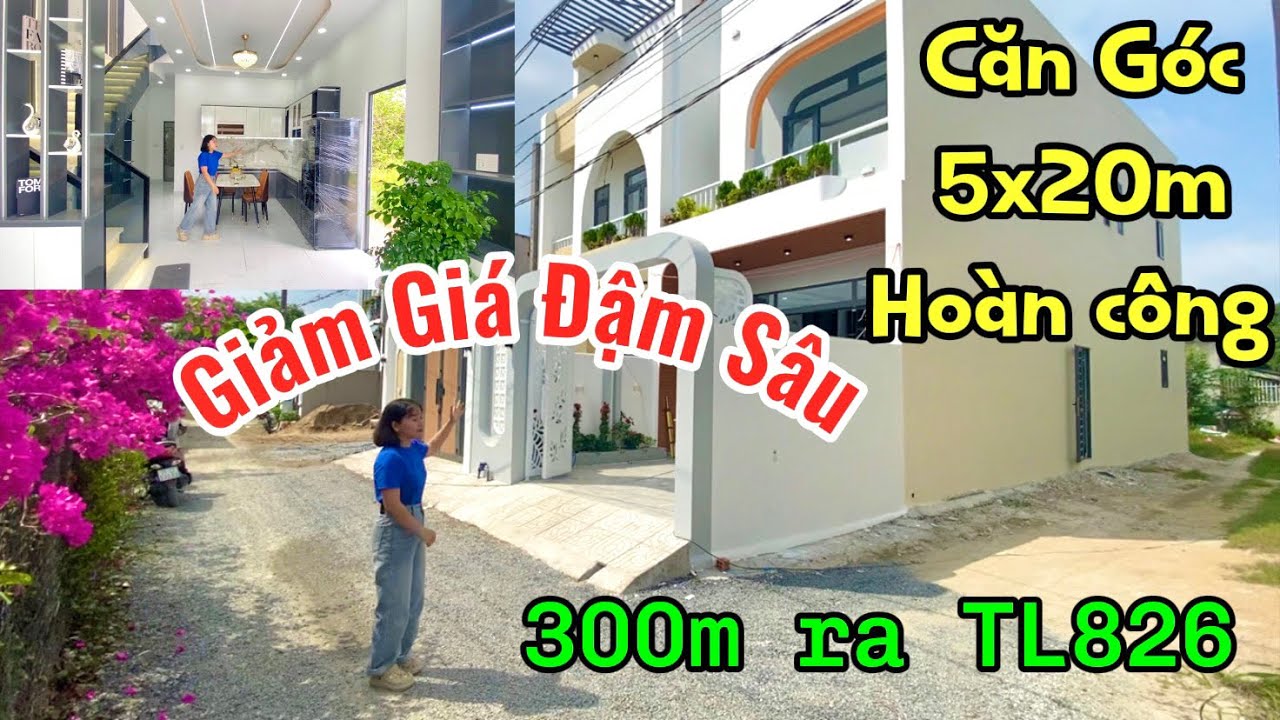 CHỦ HẠ GIÁ ĐẬM SÂU 200TR CHO CẶP NHÀ MỚI || CĂN GÓC 5X20M THOÁNG - GIÁ TỔNG 2 TỶ 590 THƯƠNG LƯỢNG 