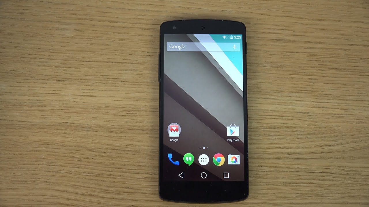 Google Nexus 5 Android L - 
