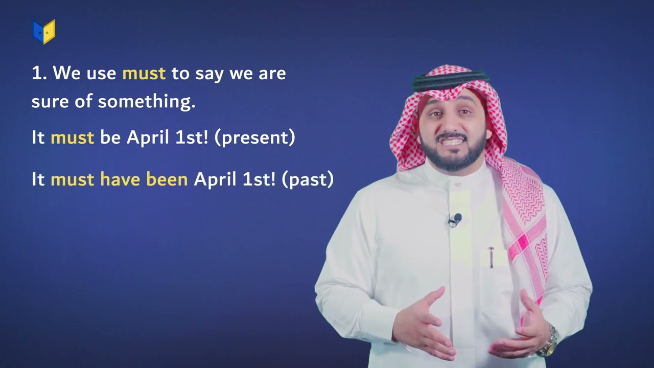Can’t, Could, Couldn’t, Must, May, or Might -ثاني ثانوي - الفصل الدراسي الثالث-مادة اللغة الإنجليزية