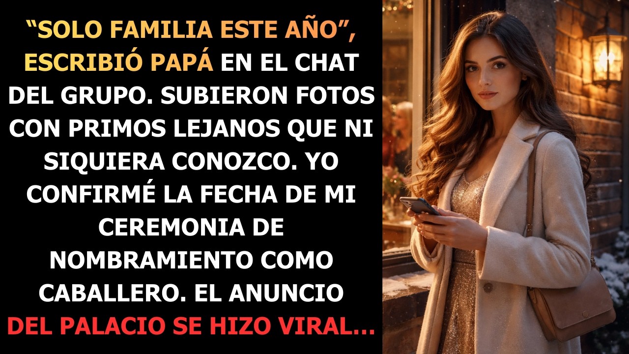 Durante la Nochebuena Celebraron Sin Mí — Hasta Que Llegó la Invitación Real