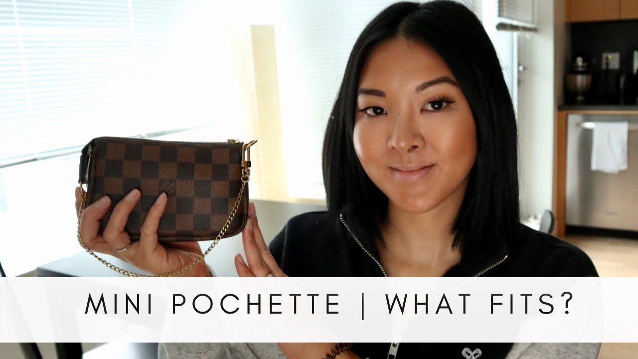 LOUIS VUITTON MINI POCHETTE | WHAT FITS INSIDE???
